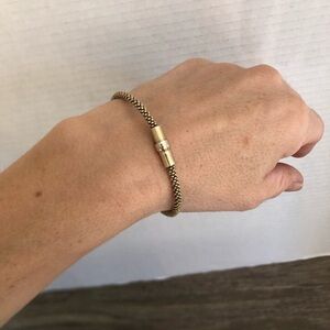 Vtg 925 Italy Magnetic Clasp Bracelet